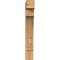 Ekena Millwork Imperial Block Smooth Bracket, Western Red Cedar, 3 1/2"W x 14"D x 26"H BKT04X14X26IMP05SWR - alternate 4